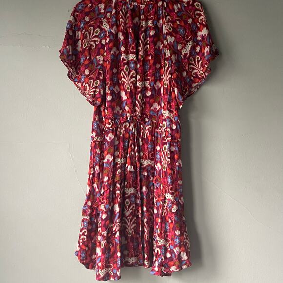 Anthropologie Robin Tiered Mini Dress Size Large - Picture 4 of 5